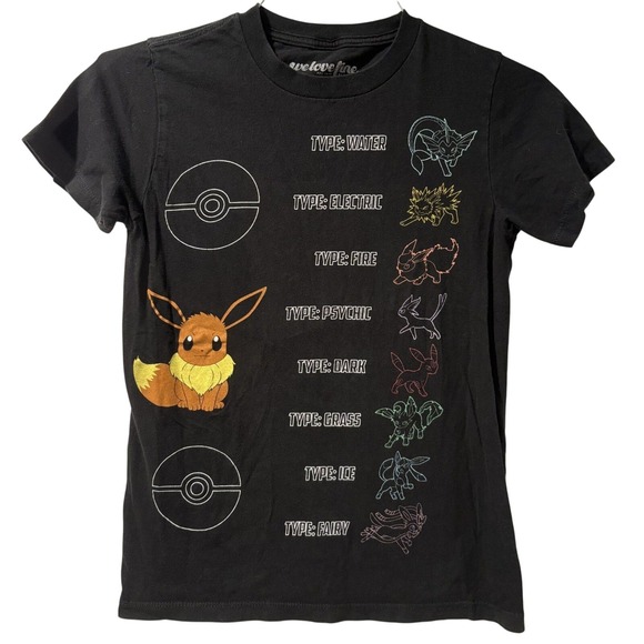 Welovefine Tops - Pokemon Eevee Evolutions‎ Shirt Size Womens XS Welovefine Brand